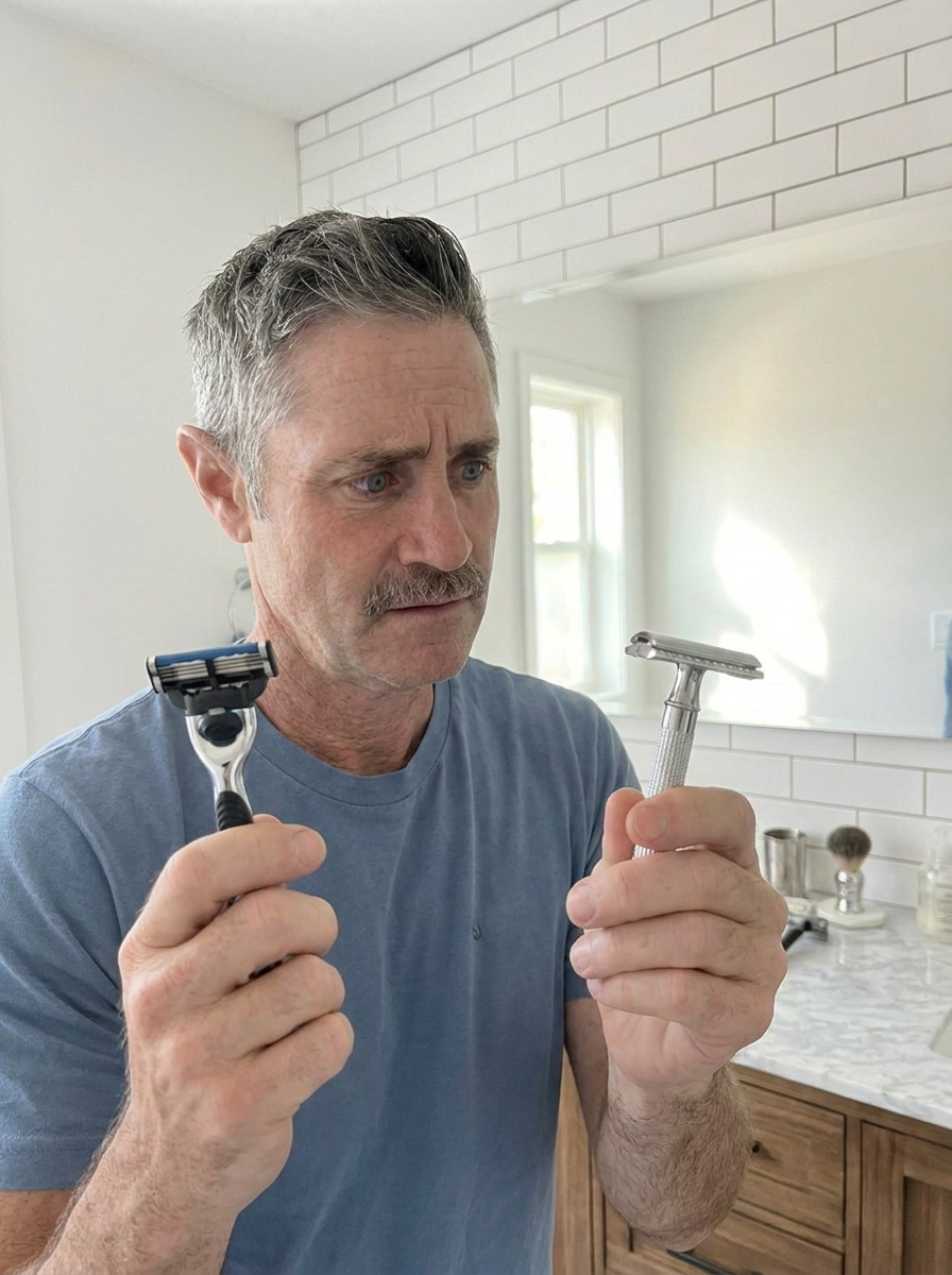 Safety Razor vs. Cartridge Razor: Which Shave Is Better for Your Skin?