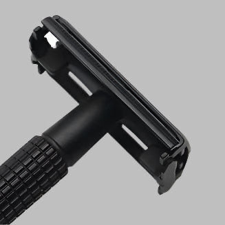 Brass Handle One-piece Twisit To Open Butterfly Safety Razor