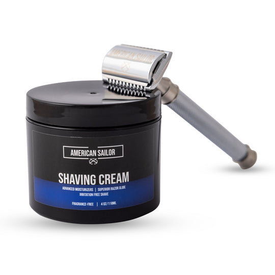 Complete Kit — Razor + Shaving Cream + Aftershave + Brush