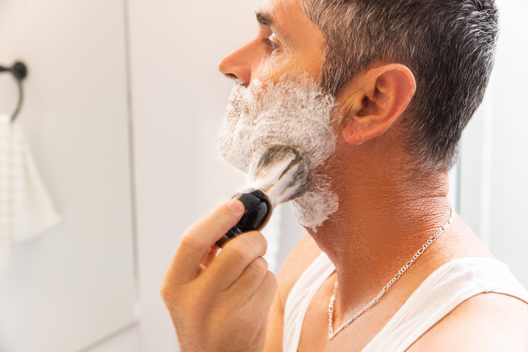 The Lather Upgrade — Shaving Cream & Brush Bundle