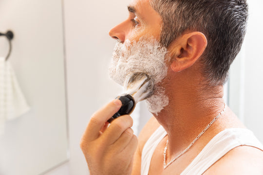 The Lather Upgrade — Shaving Cream & Brush Bundle