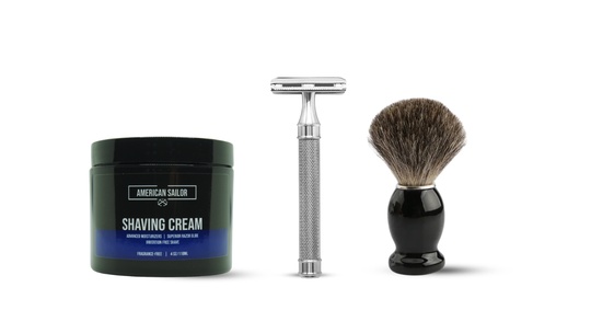 Classic Shave Kit — Razor + Brush + Shaving Cream