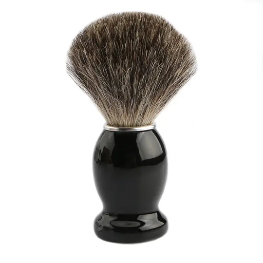 Premium badger hair shaving brush by American Sailor Brand for a rich and luxurious lather