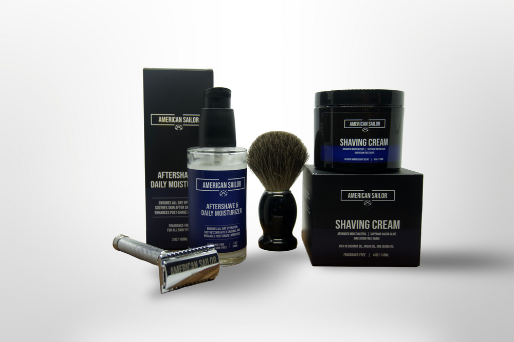 Master Ritual Kit — Razor + Shaving Cream + Aftershave + Brush